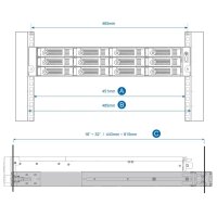 QNAP Rail Kit RAIL-B02