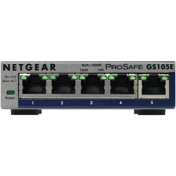 Netgear 5Port Switch 10/100/1000 GS105E