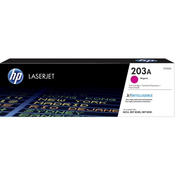 Toner HP Laser 203A magenta CF543A