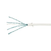 Kabel LAN U/FTP (Patchkabel) SLIM CAT6 0.5m white