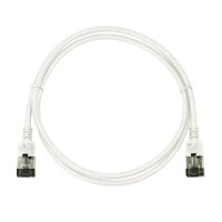 Kabel LAN U/FTP (Patchkabel) SLIM CAT6 0.5m white