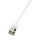 Kabel LAN U/FTP (Patchkabel) SLIM CAT6 0.5m white