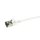 Kabel LAN U/FTP (Patchkabel) SLIM CAT6 0.5m white