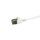 Kabel LAN U/FTP (Patchkabel) SLIM CAT6 0.5m white