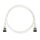 Kabel LAN U/FTP (Patchkabel) SLIM CAT6 0.5m white