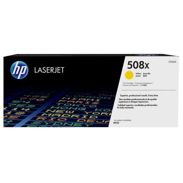 Toner HP Color Laser Enterprise M553 yellow CF362X