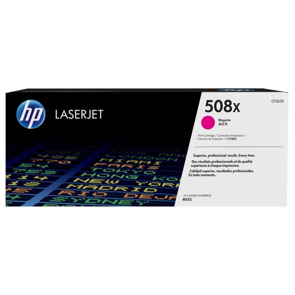 Toner HP Color Laser Enterprise M553 magenta CF363X