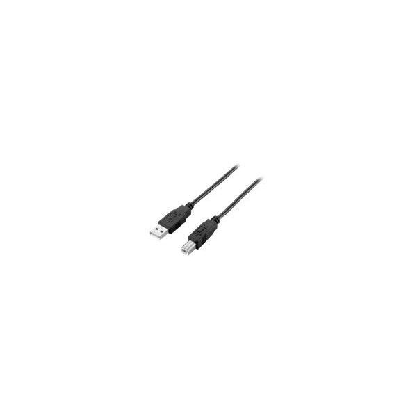 Kabel USB 2.0 3.0m Stecker A/Stecker B black