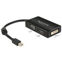 Delock Adapter Mini-DisplayPort auf VGA/HDMI/DVI  passiv...