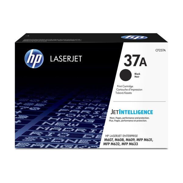 Toner HP Laser 37A BLACK CF237A  11k Laserjet Enterprise M607/M608