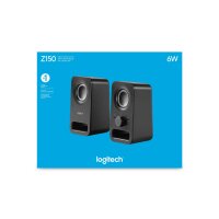 Logitech Speaker Z150 2.0 Klinke black