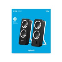 Logitech Speaker Z200 2.0 Klinke black