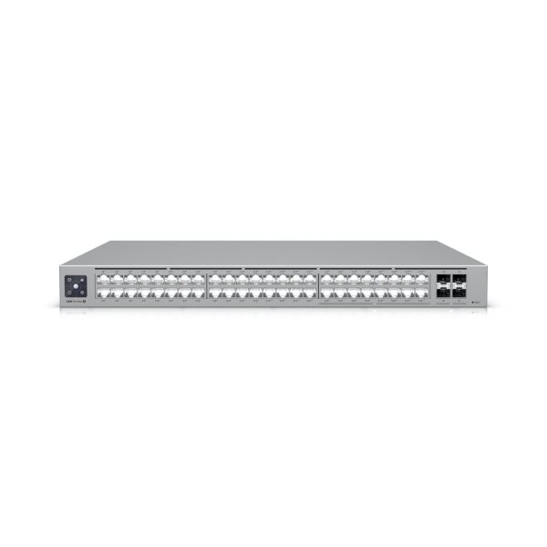 Ubiquiti Switch UniFi 32xRJ45 GBit/16xRJ45 2.5G/4xSFP+ Managed PoE+ 720W Max 19" Rack-Mountable, 1,3" Touchscreen