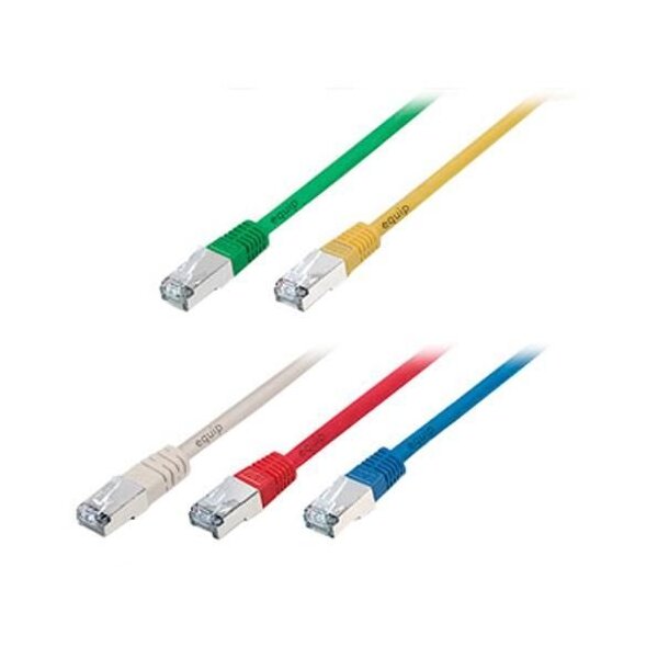 Kabel LAN S/FTP (Patchkabel) CAT6 10m red