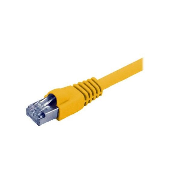 Kabel LAN S/FTP (Patchkabel) CAT6 0.5m yellow