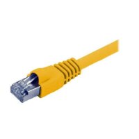 Kabel LAN S/FTP (Patchkabel) CAT6 0.5m yellow