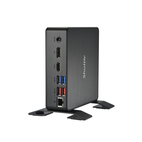 Shuttle Barebone NC40U5 Black (Core i5-1235U) 24/7, Dual Video, Ultra HD