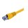 Kabel LAN S/FTP (Patchkabel) CAT6 1m yellow