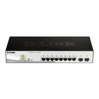 D-Link Switch DGS-1210-10P/E 8xGBit/2xSFP 19"...