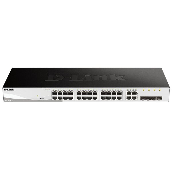 D-Link Switch DGS-1210-24/E 24xGBit/4xSFP 19" Managed