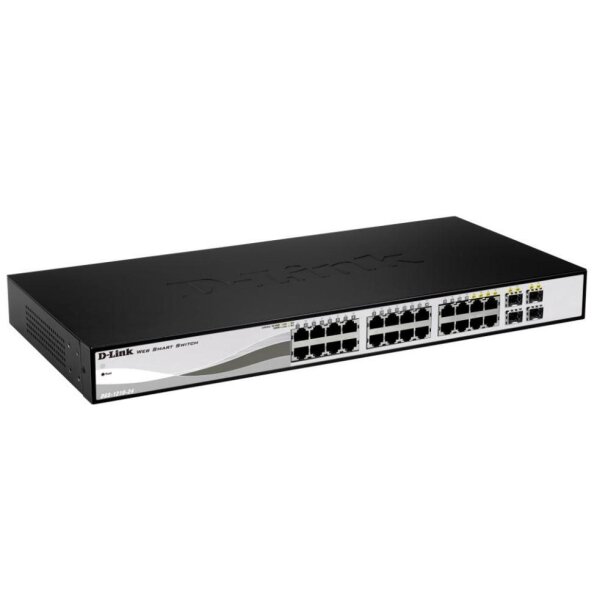 D-Link Switch DGS-1210-24 24xGBit/4xSFP 19" Managed