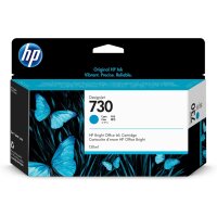 Tinte HP DesignJet T1600/T1700/T2600 Cyan P2V62A HP 730...