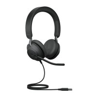 Jabra Headset Evolve2 40 SE MS Stereo USB Zertifiziert...