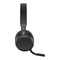 Jabra Headset Evolve2 75 USB-A UC mit Ladestation optimiert für UC