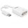 Delock Adapter DisplayPort (DP) auf DVI St/Bu white