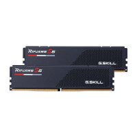 G.Skill DDR5 RAM 64GB (2x32GB Dual-Kit) PC5200 CL36 RS5K  Ripjaws S5 black (Intel optimiert)