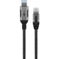 Ethernet-Kabel USB-A 3.0 auf RJ45, 1 m USB-A 3.0 auf RJ45...