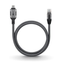 Ethernet-Kabel USB-C™ 3.1 auf RJ45, 2 m USB-C 3.1 auf RJ45 CAT6 FTP 0150 Adapterkabel 2m