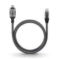 Ethernet-Kabel USB-C™ 3.1 auf RJ45, 3 m USB-C 3.1 auf RJ45 CAT6 FTP 0150 Adapterkabel 3m