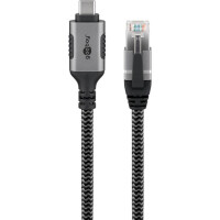 Ethernet-Kabel USB-C™ 3.1 auf RJ45, 5 m USB-C 3.1 auf RJ45 CAT6 FTP 0100 Adapterkabel 5m