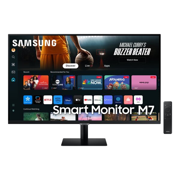 Samsung LCD S32DM700UU 32" black UHD Smart Monitor Smart Monitor M70D