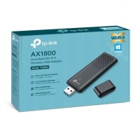 TP-LINK 1200MBit AX1800 Dual Band Wi-Fi 6 USB Adapter USB 3.0, easy install, MU-MIMO, OFDMA, WPA3