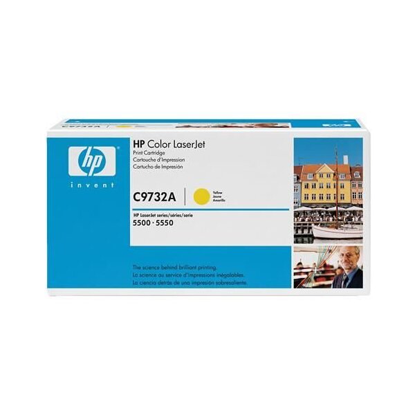 Toner HP Color Laser 55x0 yellow C9732A