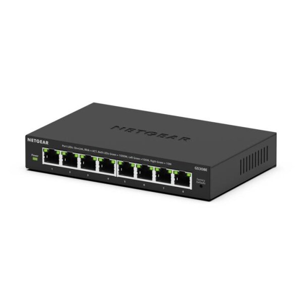 Netgear 8Port Switch 10/100/1000 GS308E GS308E-400EUS