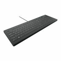 CHERRY Keyboard AK-C8112 Medical corded sealed [DE] black IP68 kabelgebunden, vollversiegelt, IP68