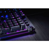 Razer Keyboard Huntsman Elite Gaming (DE) black klickender, optischer Switch