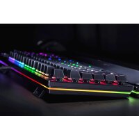 Razer Keyboard Huntsman Elite Gaming (DE) black klickender, optischer Switch