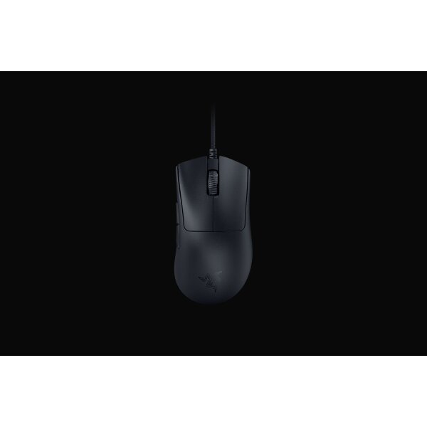 Razer Mouse DeathAdder V3 Gaming black für Rechtshänder, Kabelgebunden, ultra leicht