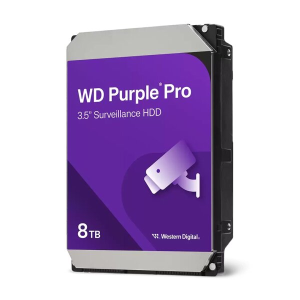 WD HD3.5" SATA3 8TB WD8002PURP / Surveillance (Di)