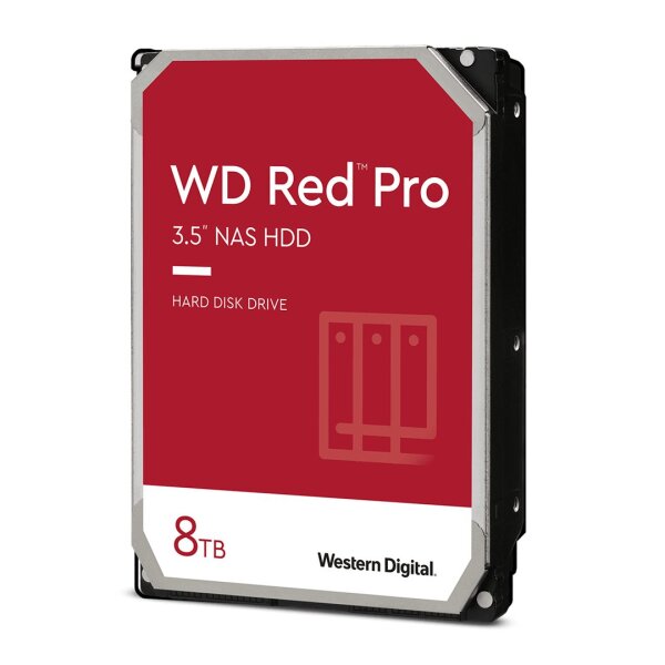 WD HD3.5" SATA3 8TB WD8005FFBX / 24x7 / NAS (Di) 256MB / 7200rpm / CMR