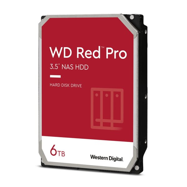 WD HD3.5" SATA3 6TB WD6005FFBX / 24x7 / NAS (Di) 256MB / 7200rpm / CMR