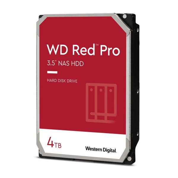 WD HD3.5" SATA3 4TB WD4005FFBX / 24x7 /NAS (Di) 256MB / 7200rpm / CMR