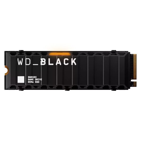 WD SSD M.2 (2280) 8TB Black SN850X w/ Heatsink PCIe 4.0/NVMe (Di)