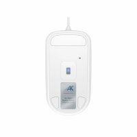 CHERRY Mouse AK-PMH3 Medical 3-Button Scroll corded sealed white IP68 kabelgebunden, 3-Button-Scroll-Steuerung, IP68