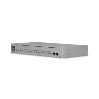 Ubiquiti Switch UniFi 12xRJ45 GBit/4xRJ45 2.5G/2xSFP+ Managed PoE+ 180W Max optional 19" Rack-Mountable, 1,3" Touchscreen