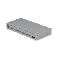 Ubiquiti Switch UniFi 12xRJ45 GBit/4xRJ45 2.5G/2xSFP+ Managed Max optional 19" Rack-Mountable, 1,3" Touchscreen